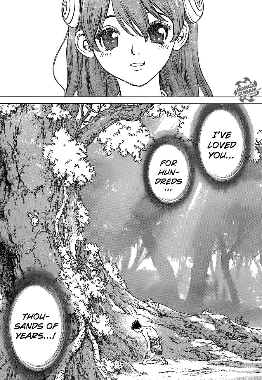 Dr. Stone Manga Chapter 1 page 36 - Stone World scene