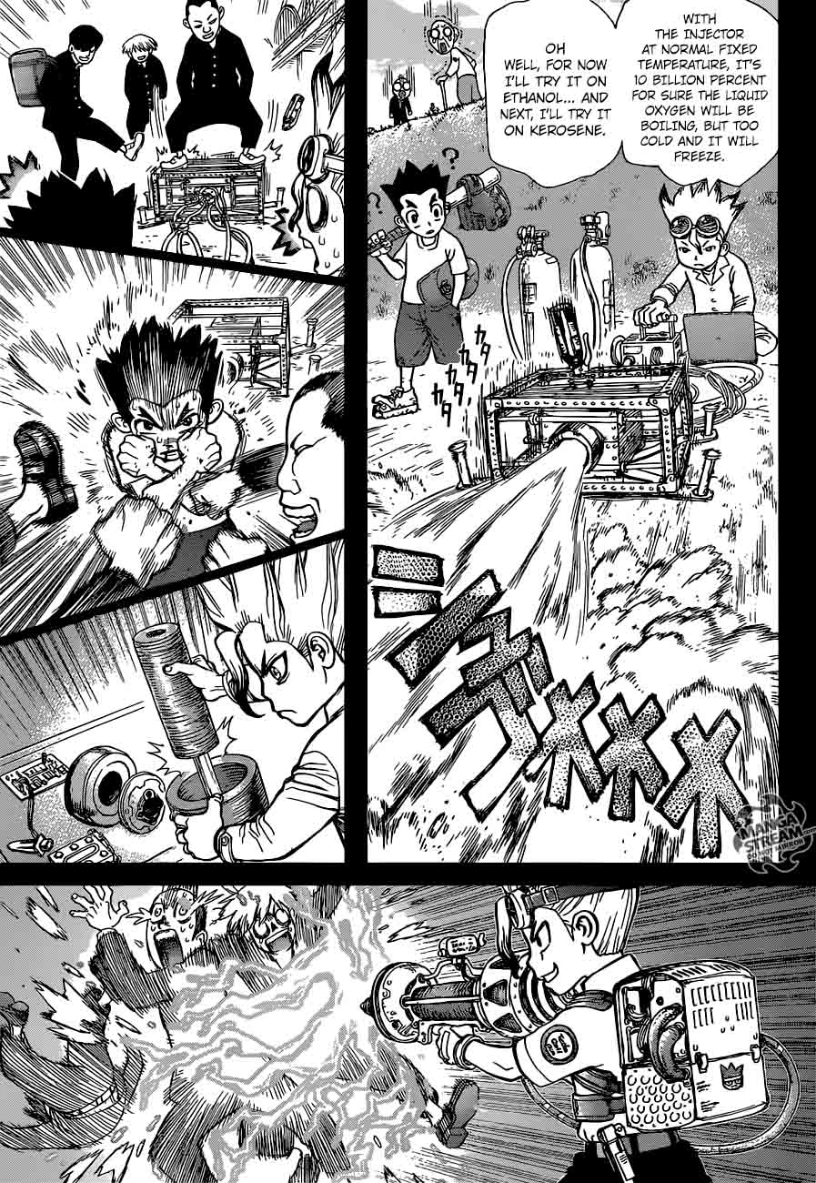 Dr. Stone Manga Chapter 10 page 6 - Student of Science scene