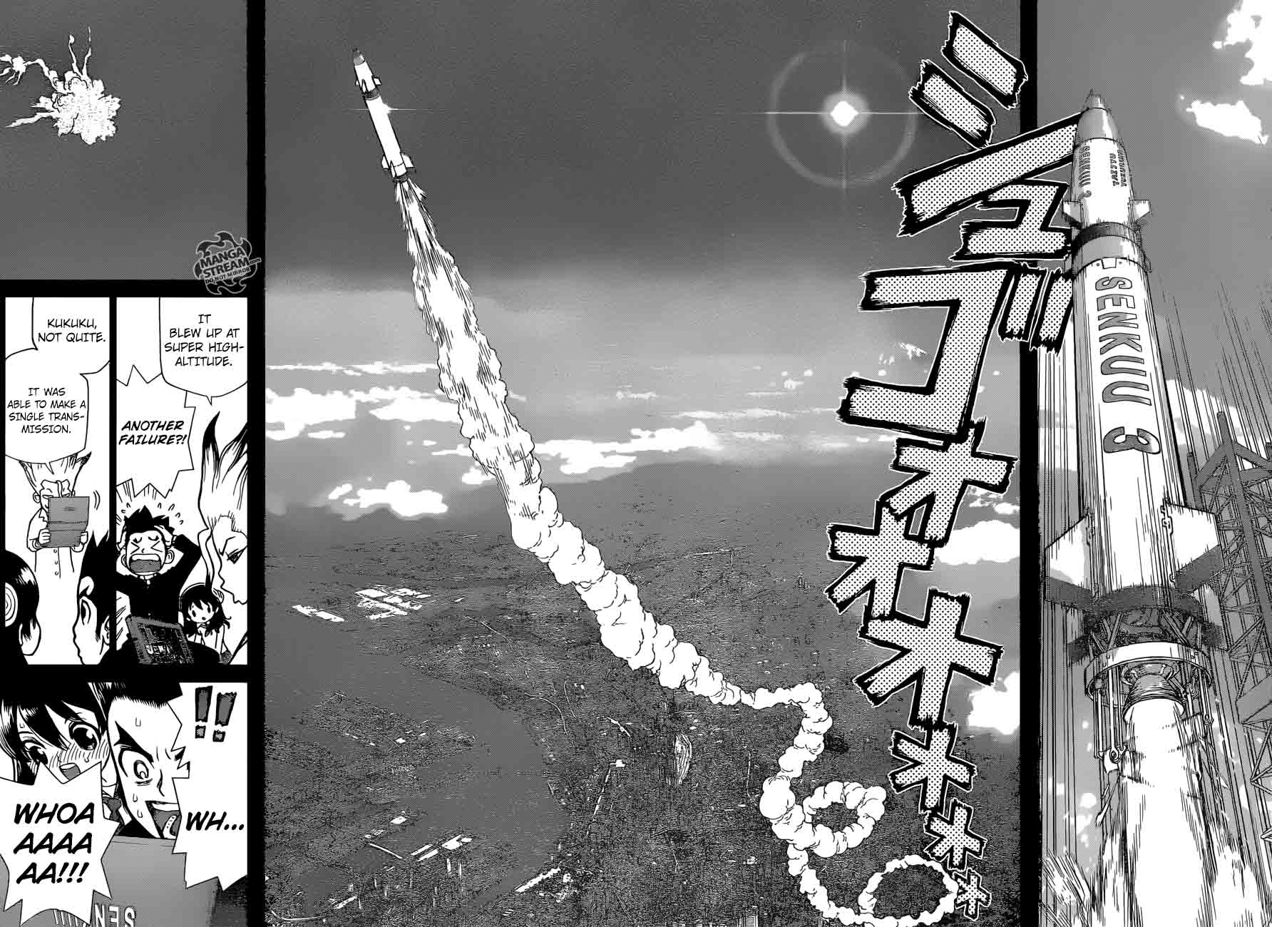 Dr. Stone Manga Chapter 10 page 9 - Student of Science scene