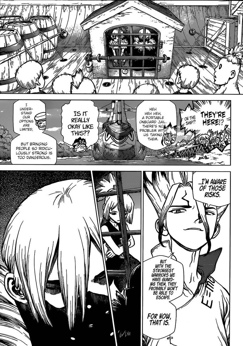 Dr. Stone Manga Chapter 100 page 10 - Origin of the 100 Tales scene
