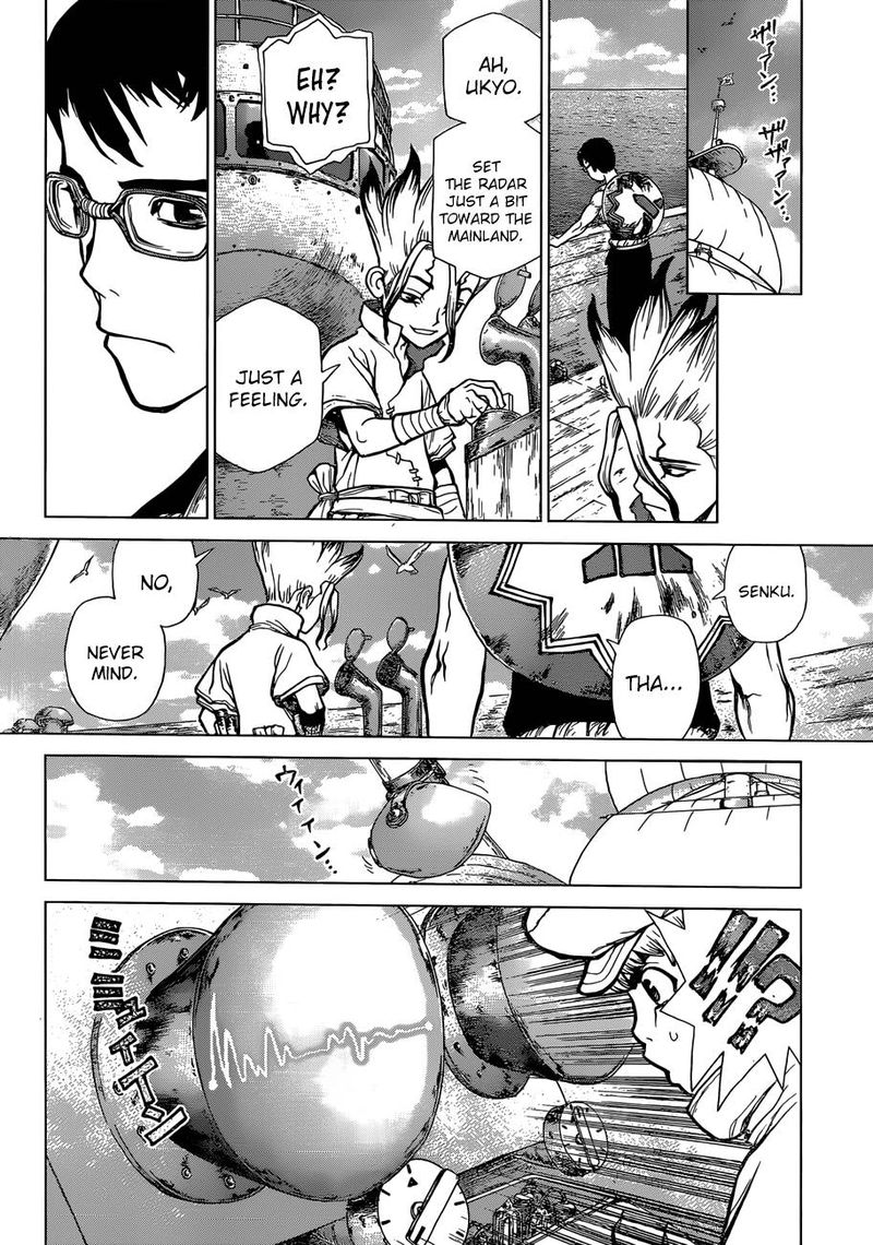 Dr. Stone Manga Chapter 100 page 18 - Origin of the 100 Tales scene