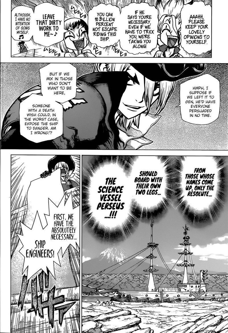 Dr. Stone Manga Chapter 100 page 5 - Origin of the 100 Tales scene