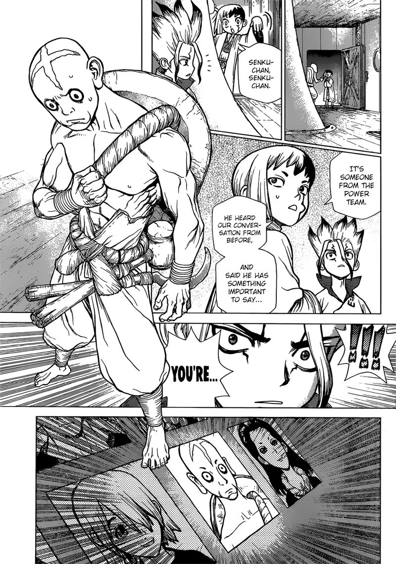 Dr. Stone Manga Chapter 101 page 14 - Treasure Chest scene