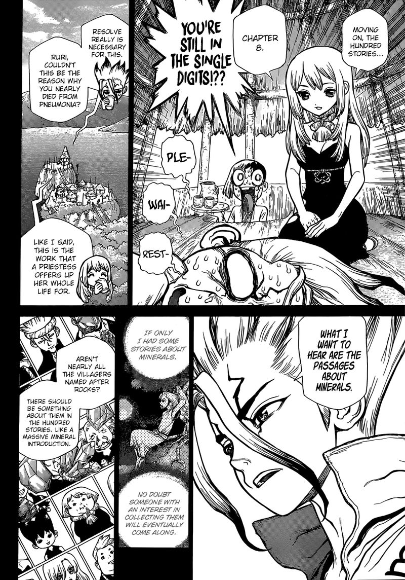 Dr. Stone Manga Chapter 101 page 6 - Treasure Chest scene