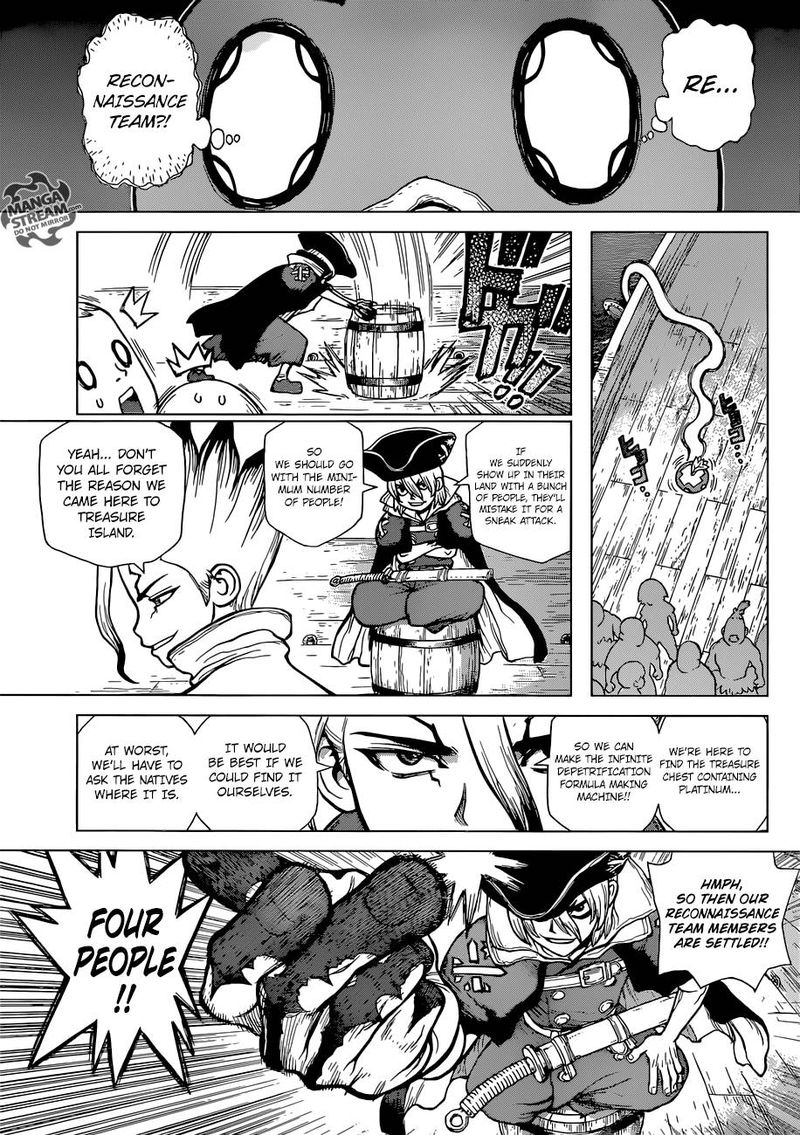 Dr. Stone Manga Chapter 103 page 5 - Light of Hope and Despair scene