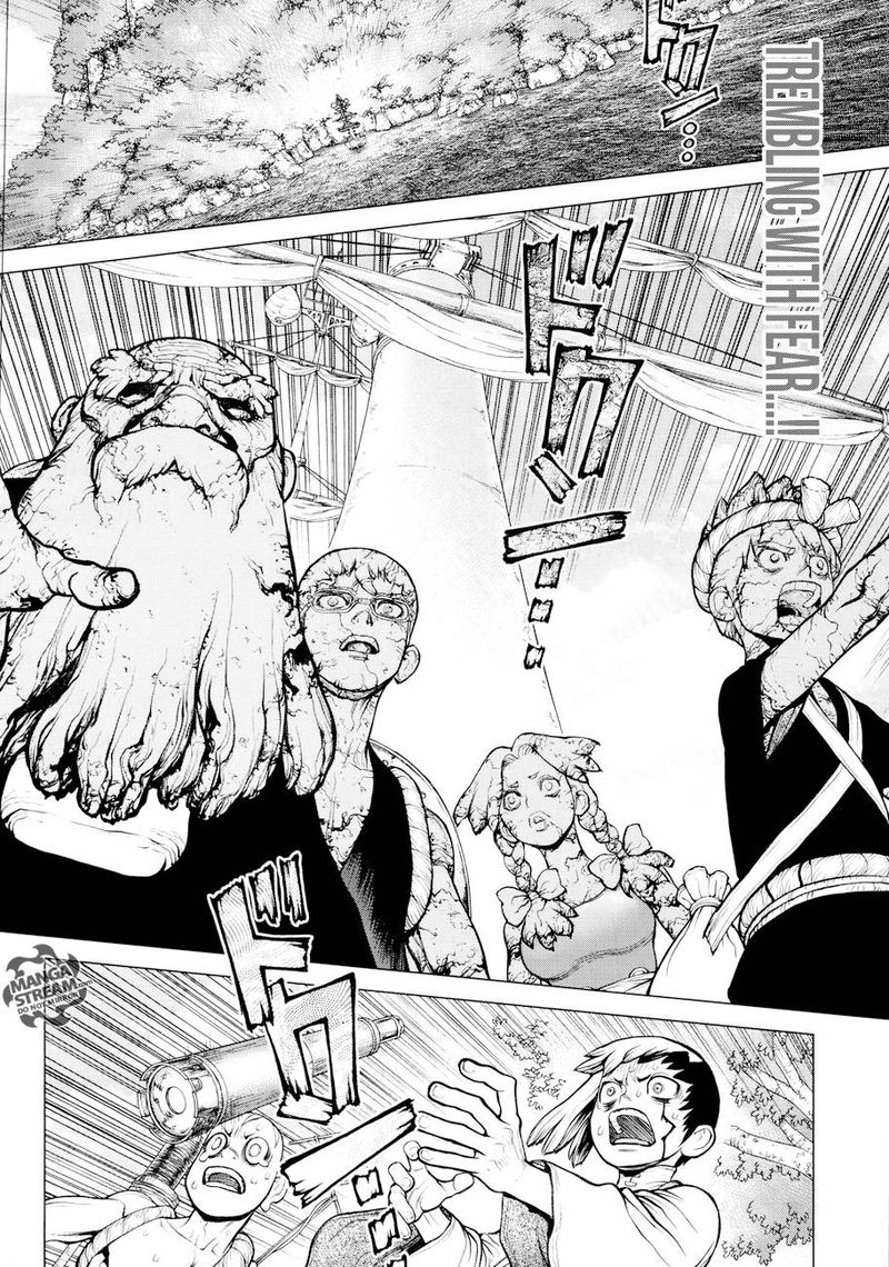 Dr. Stone Manga Chapter 104 page 2 - Men of Forensics scene