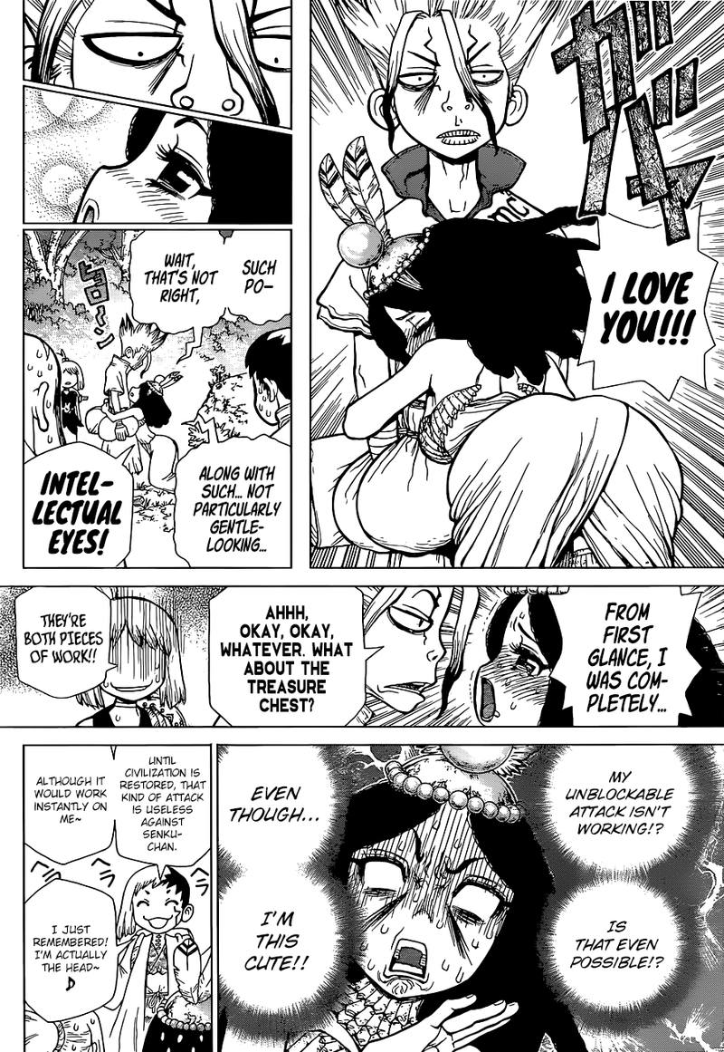Dr. Stone Manga Chapter 105 page 10 - The Island's Greatest Beauty scene