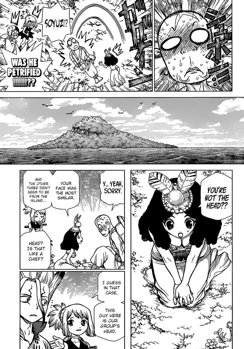Dr. Stone Manga Chapter 105 page 9 - The Island's Greatest Beauty scene