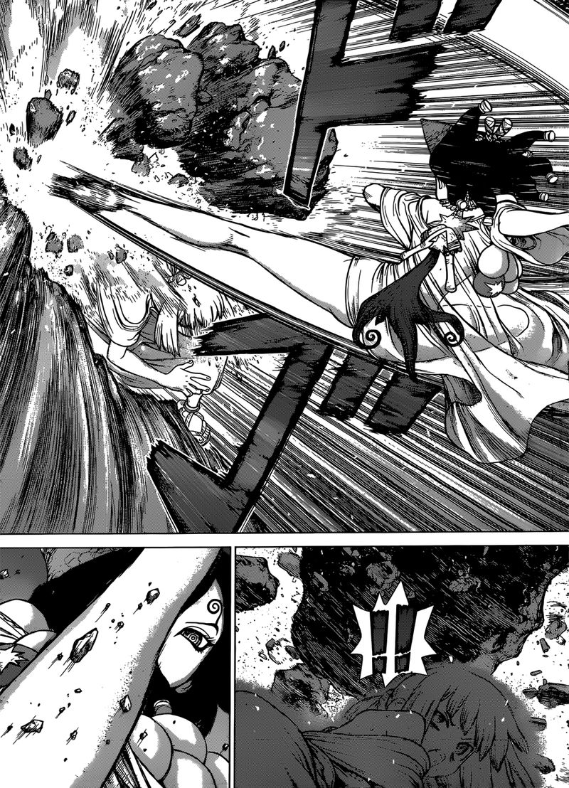 Dr. Stone Manga Chapter 107 page 11 - Ace in the Hole on the Ship of Science scene