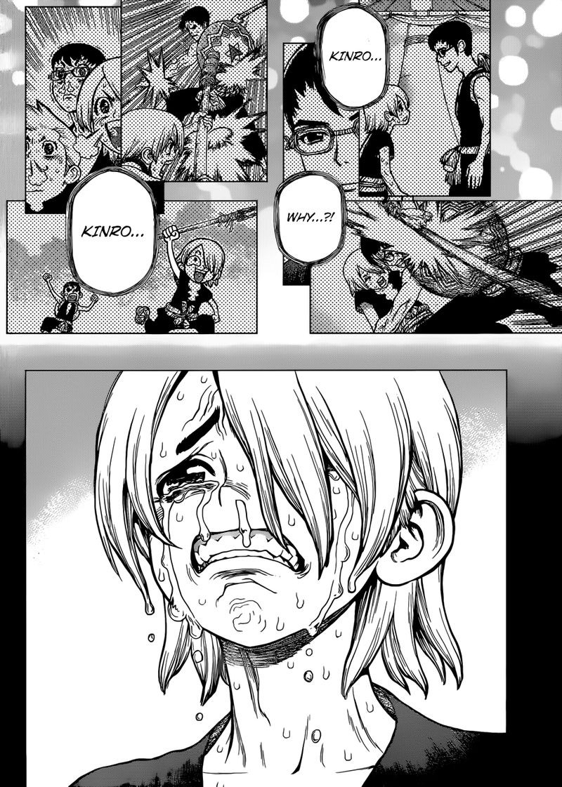 Dr. Stone Manga Chapter 108 page 9 - Double Ace in the Hole scene