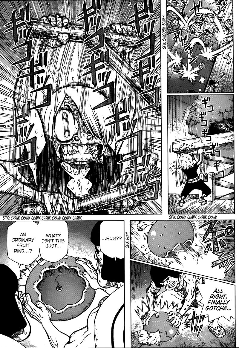 Dr. Stone Manga Chapter 109 page 10 - Great Escape scene