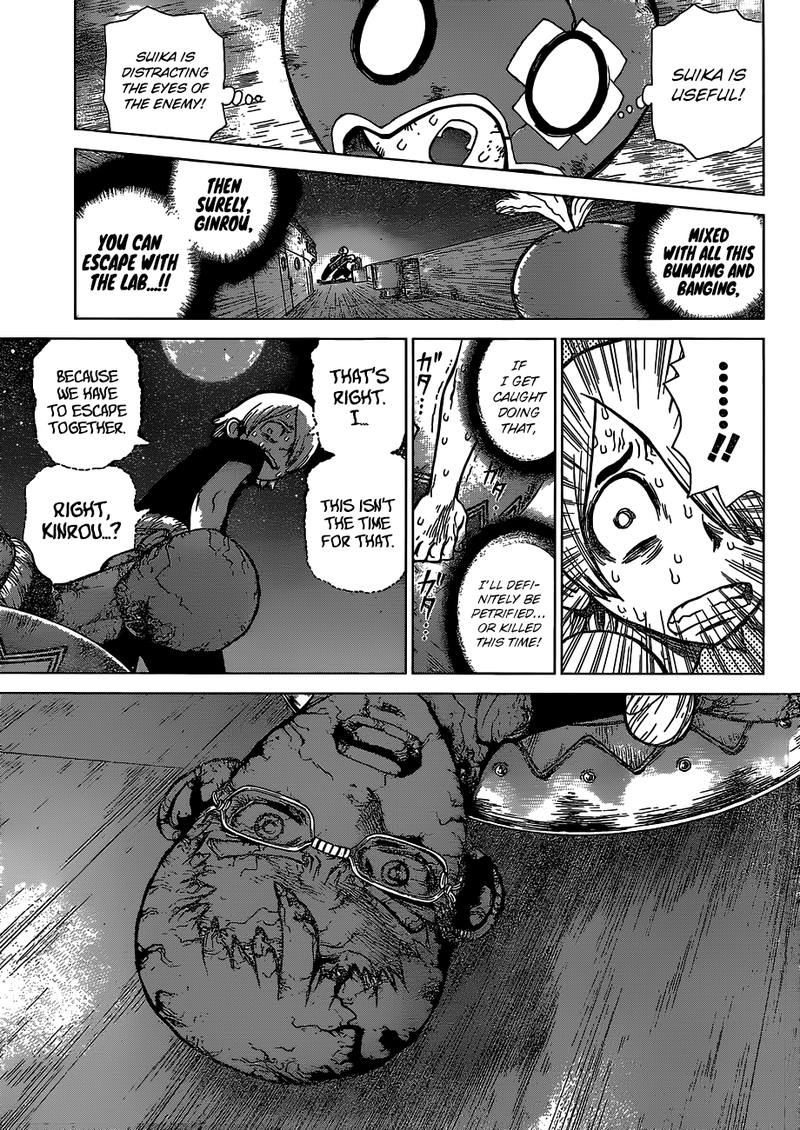 Dr. Stone Manga Chapter 109 page 7 - Great Escape scene