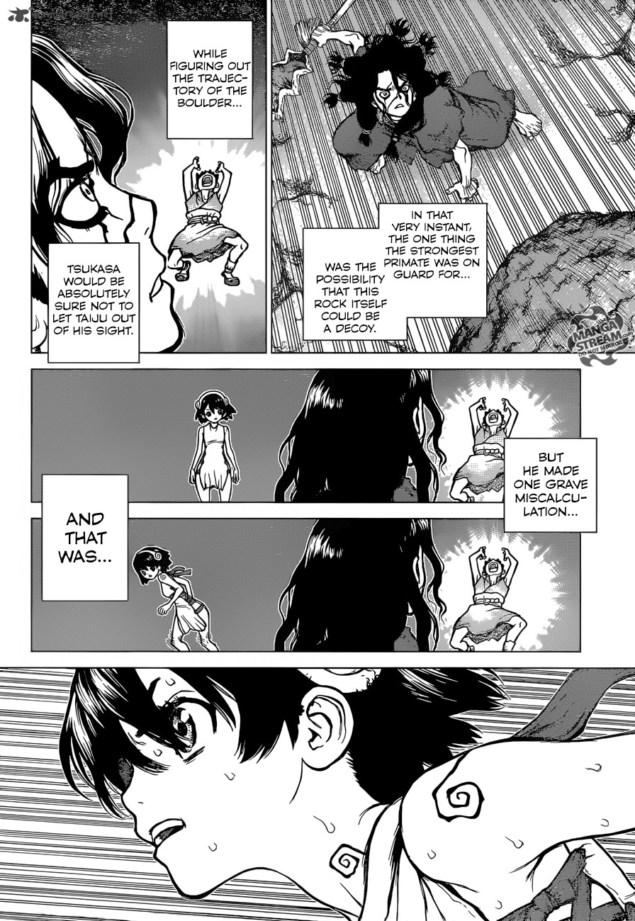 Dr. Stone Manga Chapter 11 page 10 - Weapon of Science scene