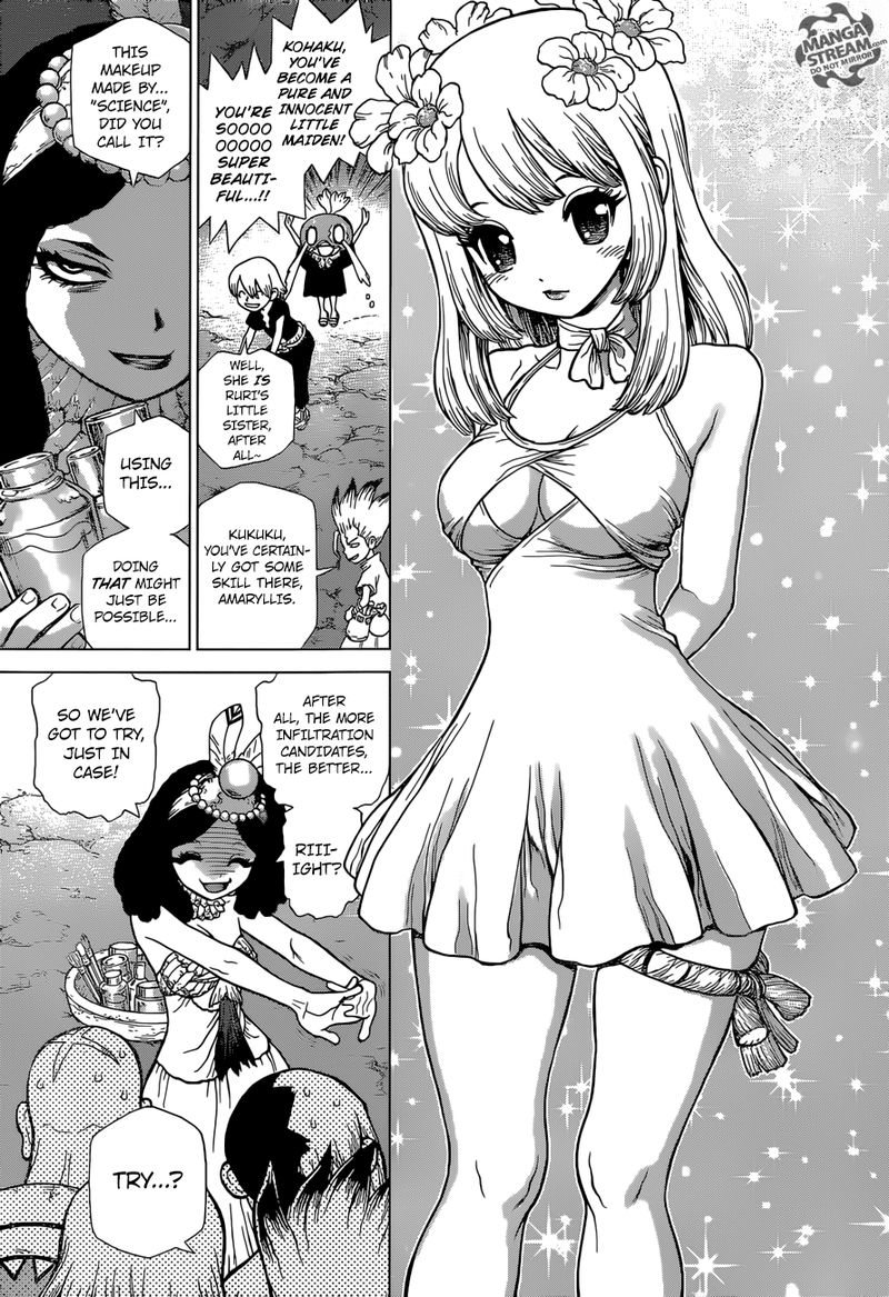 Dr. Stone Manga Chapter 110 page 15 - Beautiful Science scene