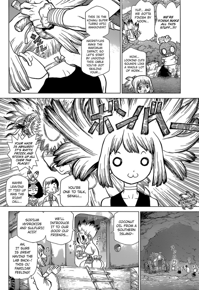 Dr. Stone Manga Chapter 110 page 8 - Beautiful Science scene