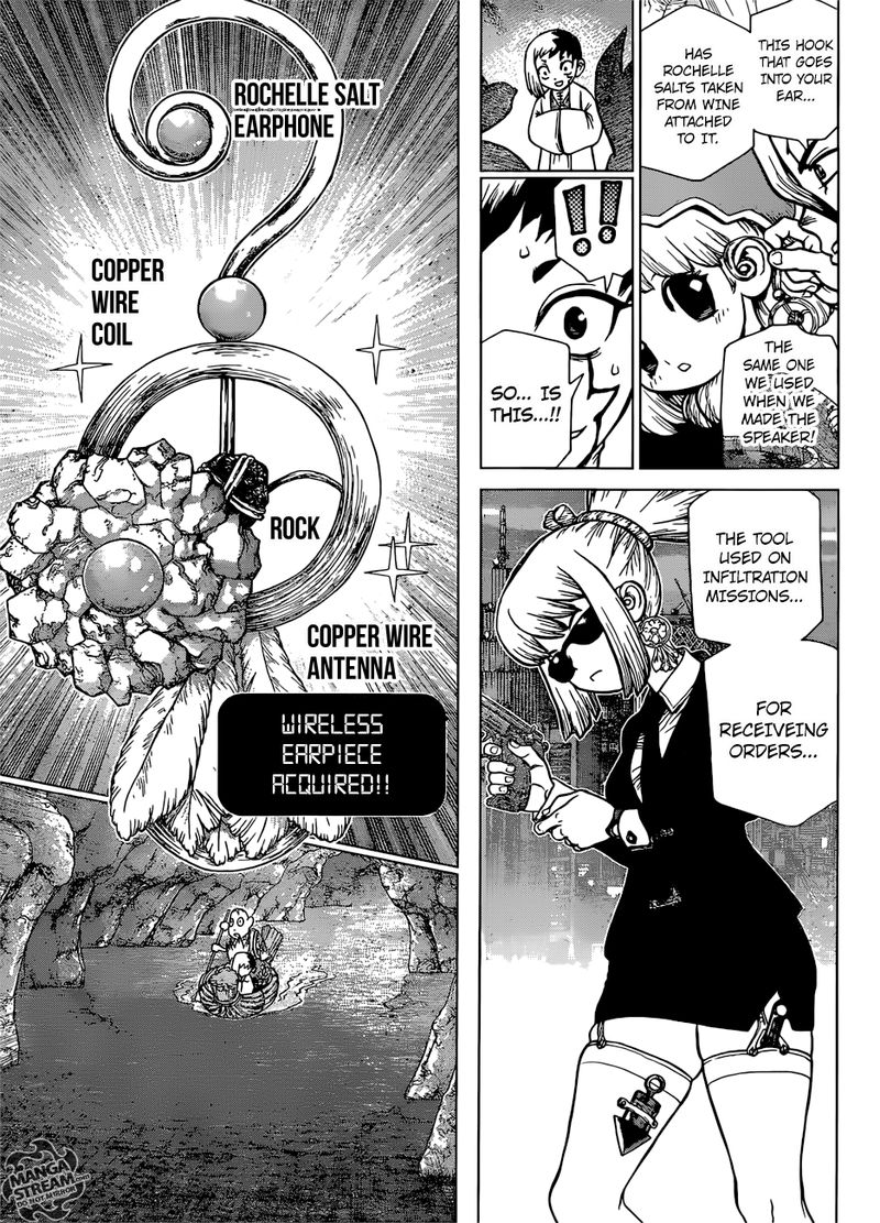 Dr. Stone Manga Chapter 111 page 13 - Science Wars scene