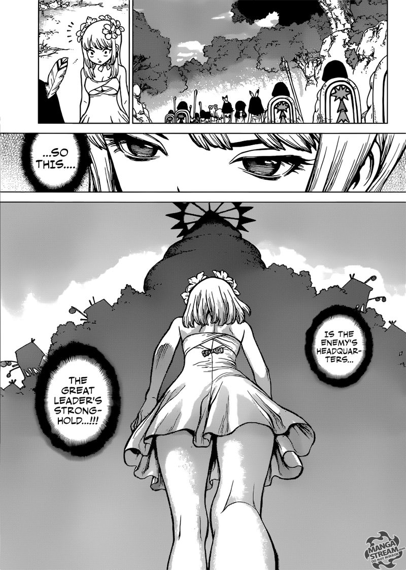 Dr. Stone Manga Chapter 112 page 9 - King of Three Dimensions scene