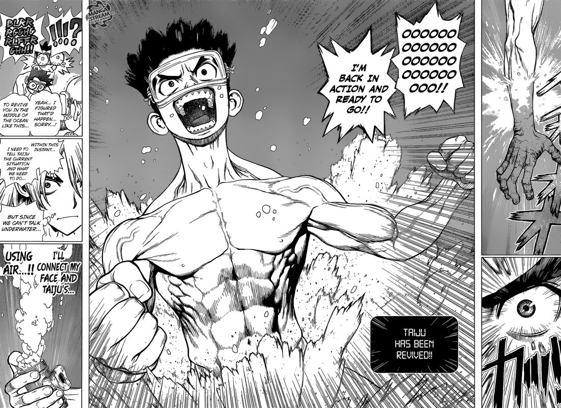 Dr. Stone Manga Chapter 118 page 11 - Silent Soldiers scene