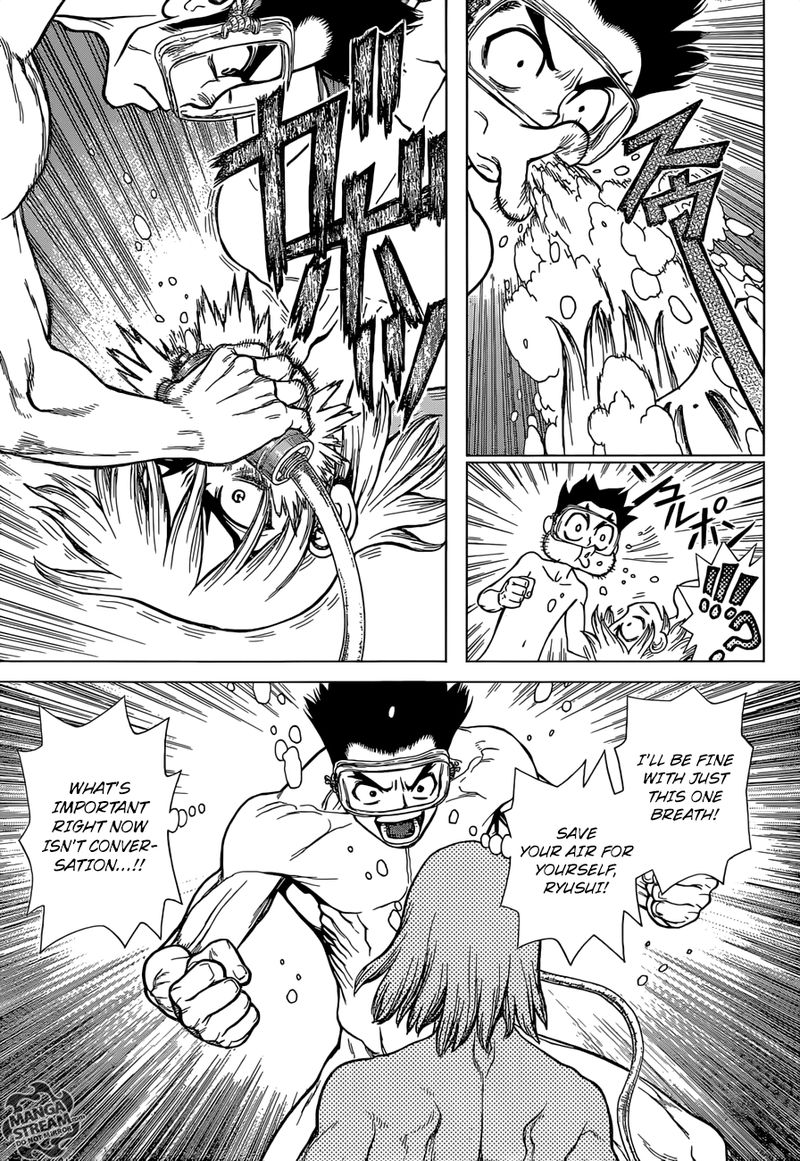 Dr. Stone Manga Chapter 118 page 13 - Silent Soldiers scene