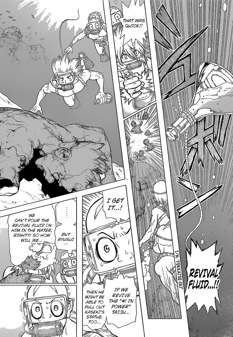 Dr. Stone Manga Chapter 118 page 7 - Silent Soldiers scene