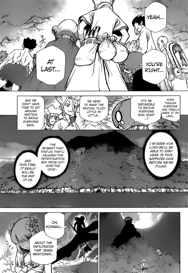 Dr. Stone Manga Chapter 119 page 14 - Science Soldiers scene