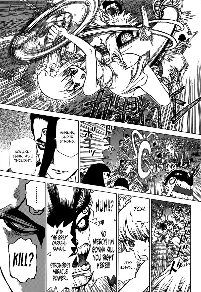 Dr. Stone Manga Chapter 120 page 11 - Top Seacret scene