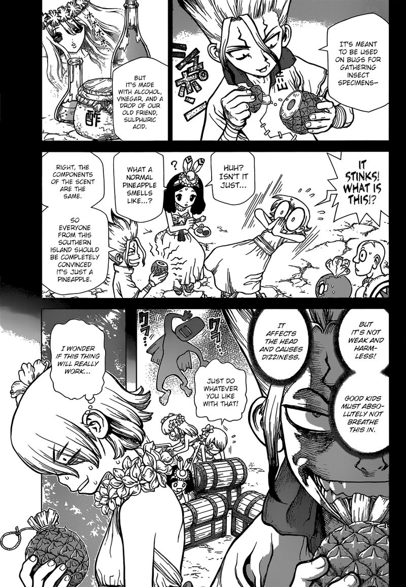Dr. Stone Manga Chapter 120 page 5 - Top Seacret scene