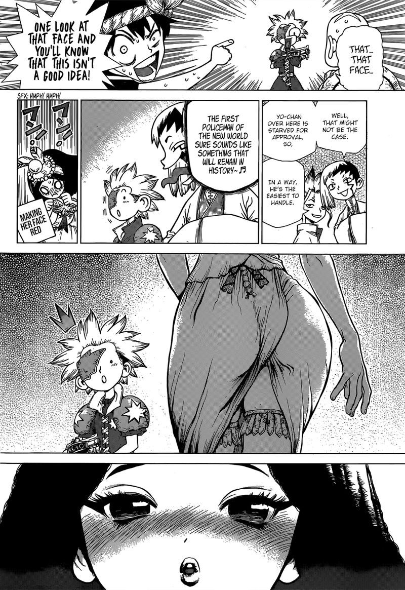 Dr. Stone Manga Chapter 124 page 14 - Inventions of God and Devils scene