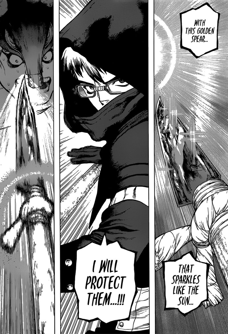 Dr. Stone Manga Chapter 126 page 8 - Three-Dimensional Stratagem scene