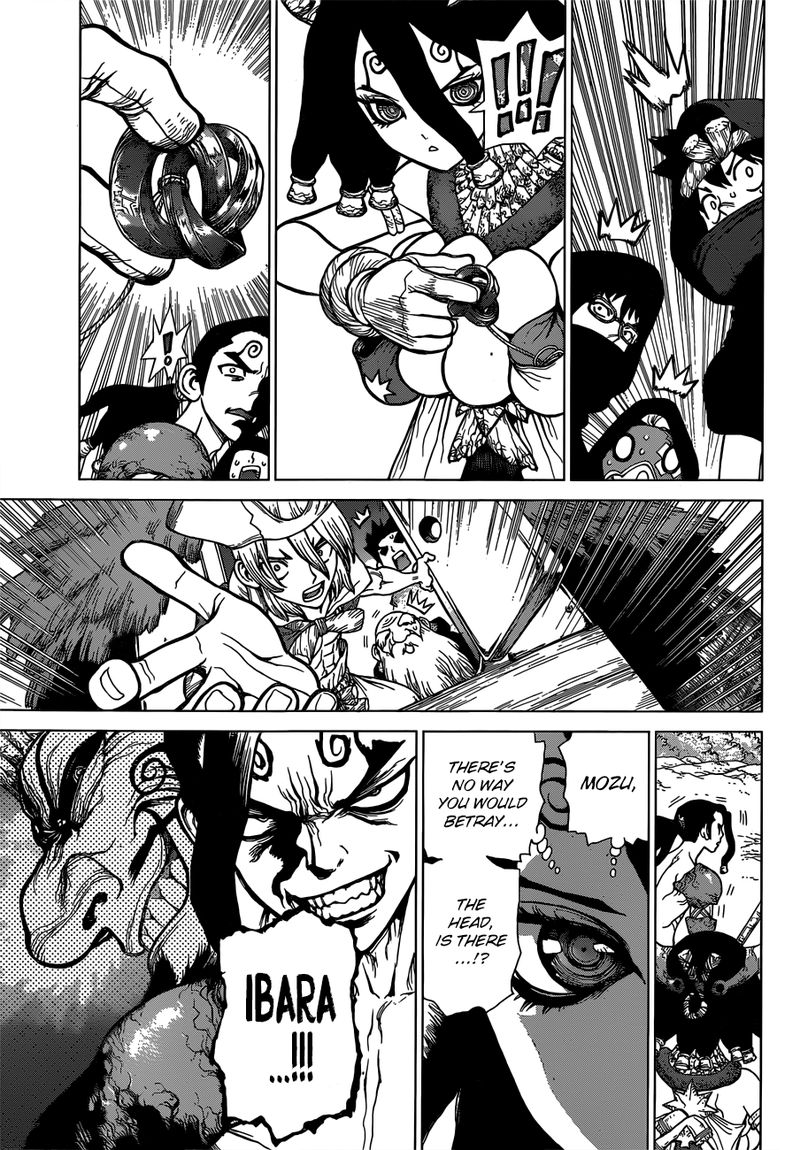 Dr. Stone Manga Chapter 127 page 9 - Medusa & Perseus scene