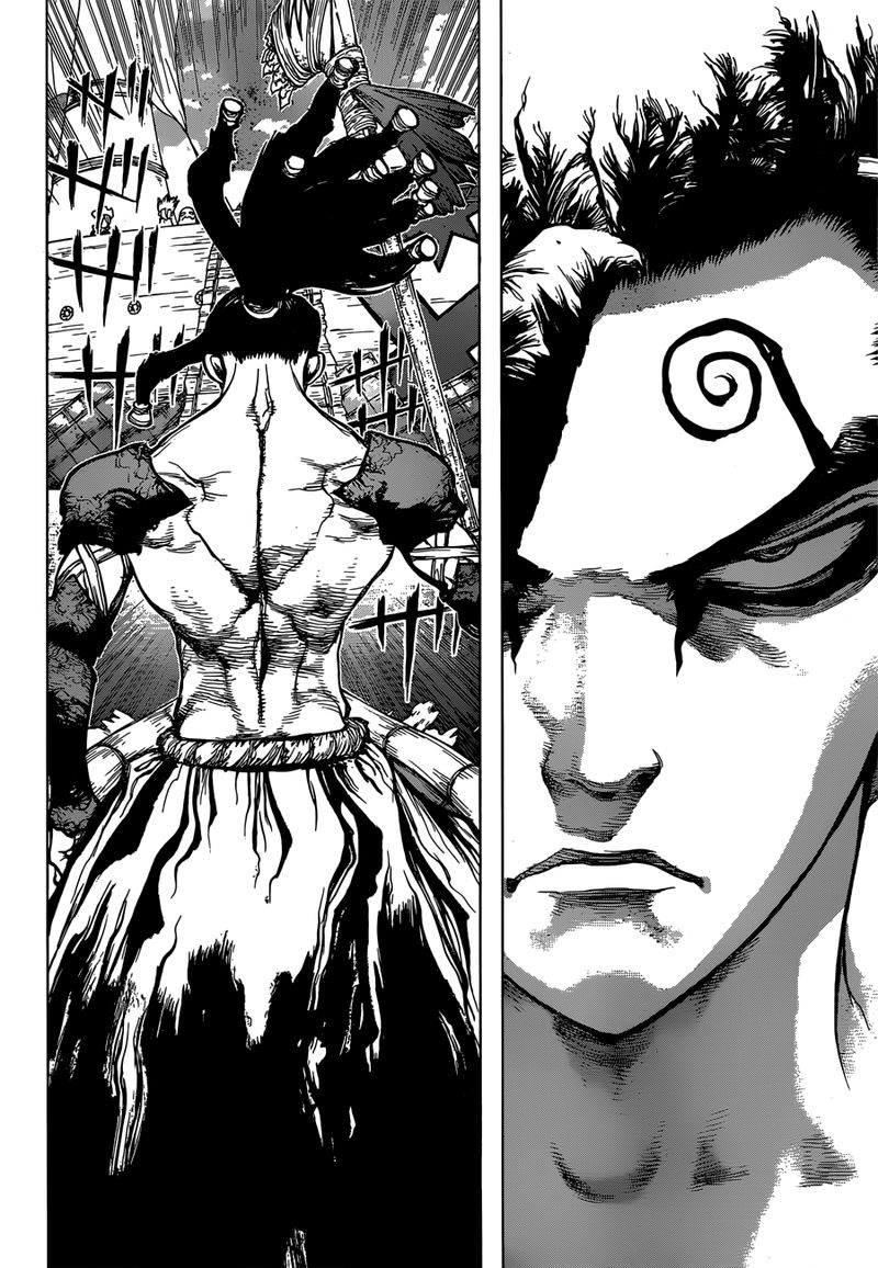 Dr. Stone Manga Chapter 129 page 6 - Joker scene