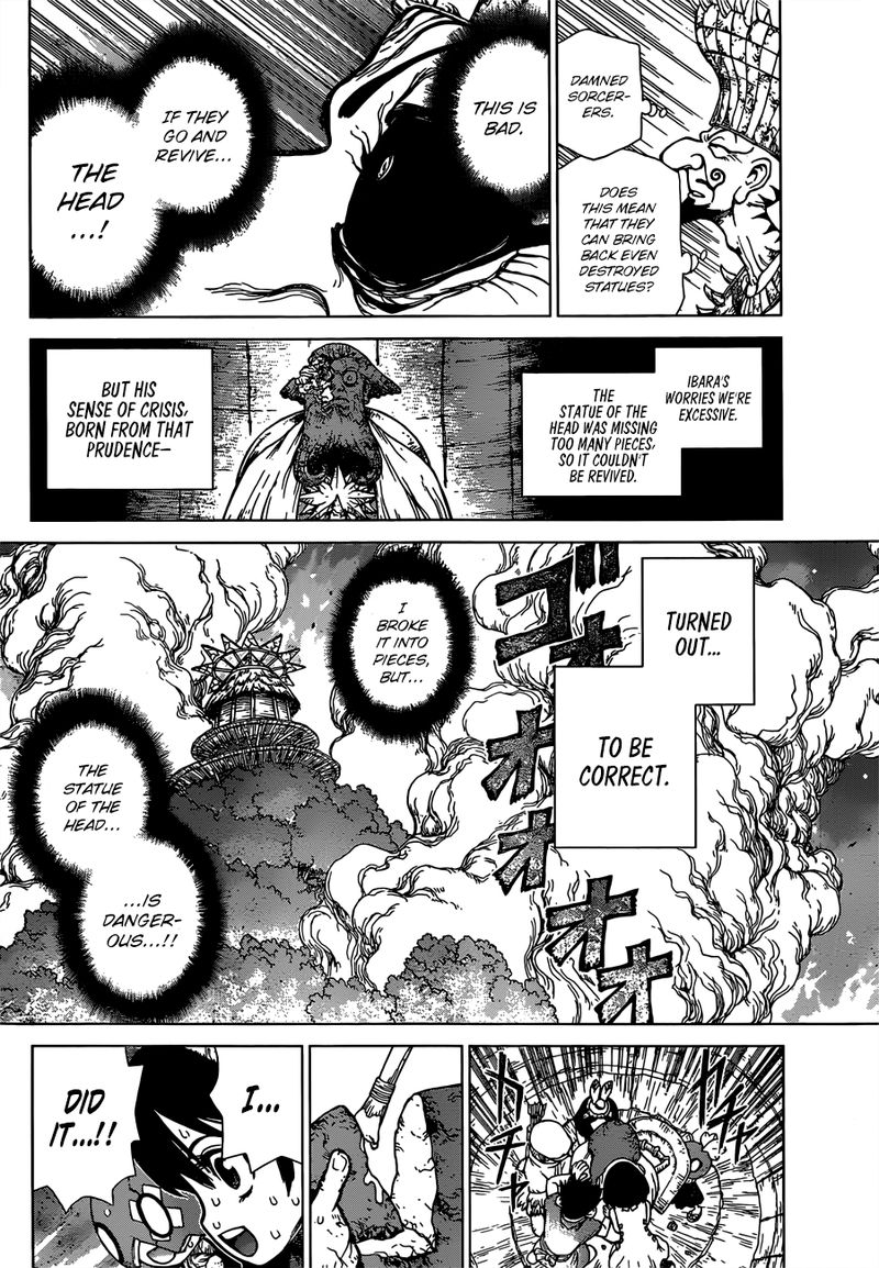 Dr. Stone Manga Chapter 130 page 7 - Devil's Choice scene