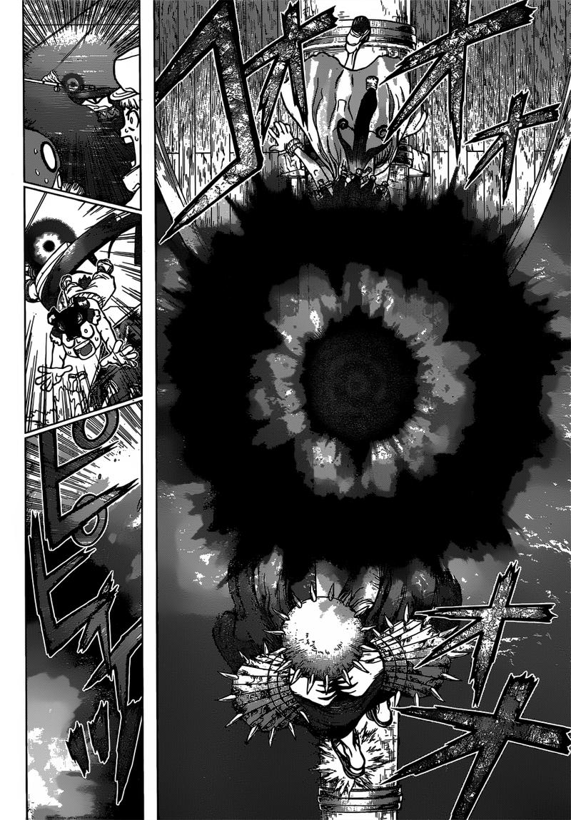 Dr. Stone Manga Chapter 131 page 12 - Nasty Crimes scene