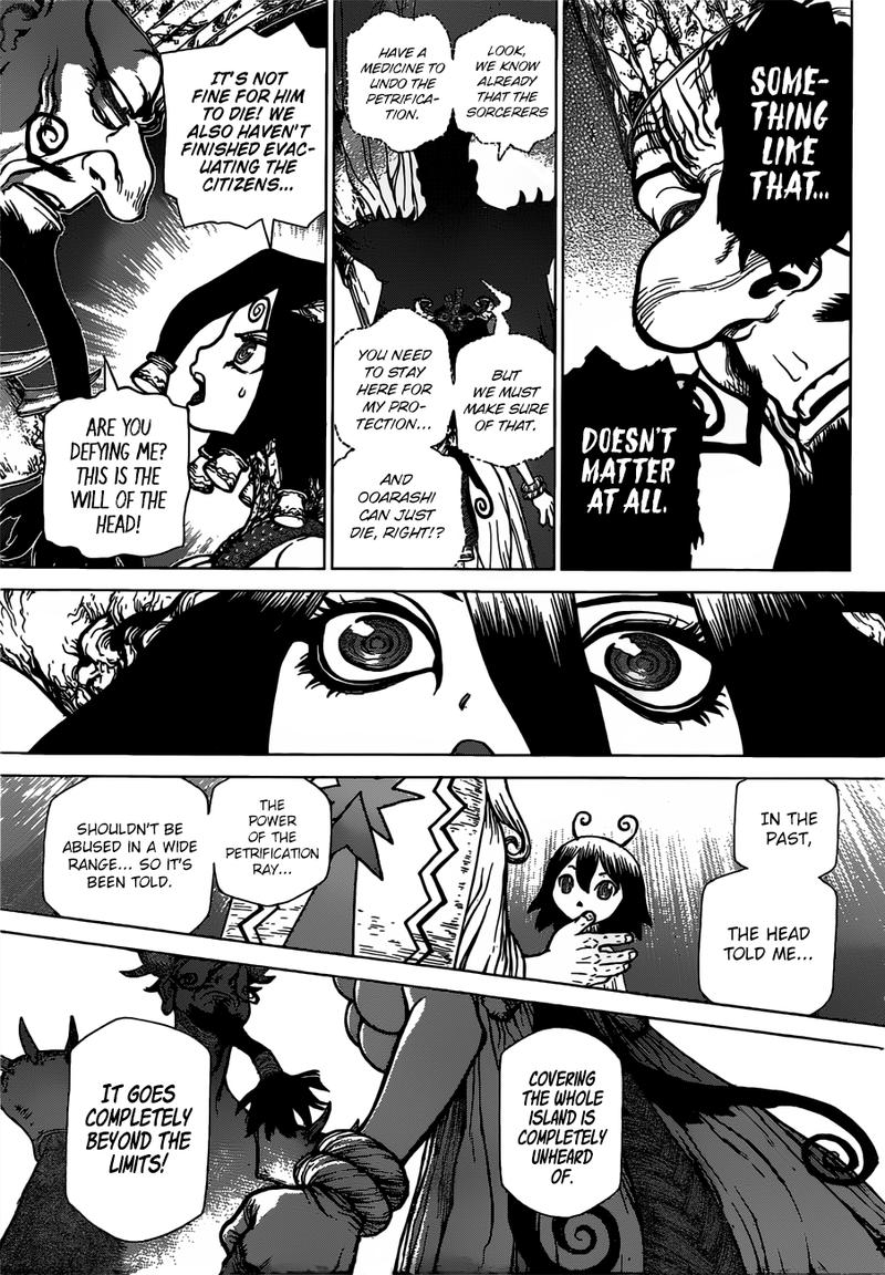 Dr. Stone Manga Chapter 131 page 6 - Nasty Crimes scene