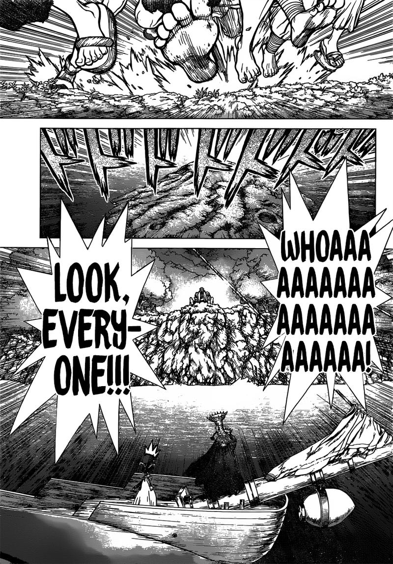 Dr. Stone Manga Chapter 131 page 8 - Nasty Crimes scene