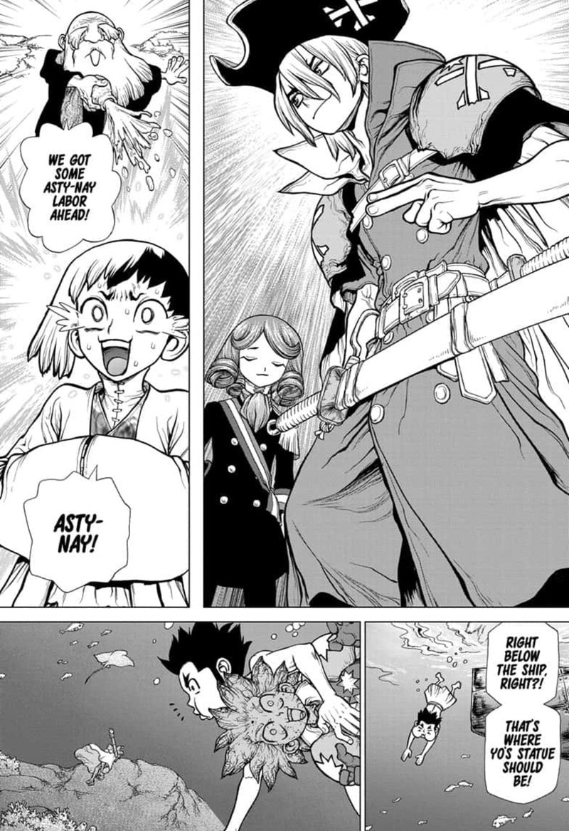 Dr. Stone Manga Chapter 138 page 7 - Epilogue of Part 3 (End of Part 3) scene