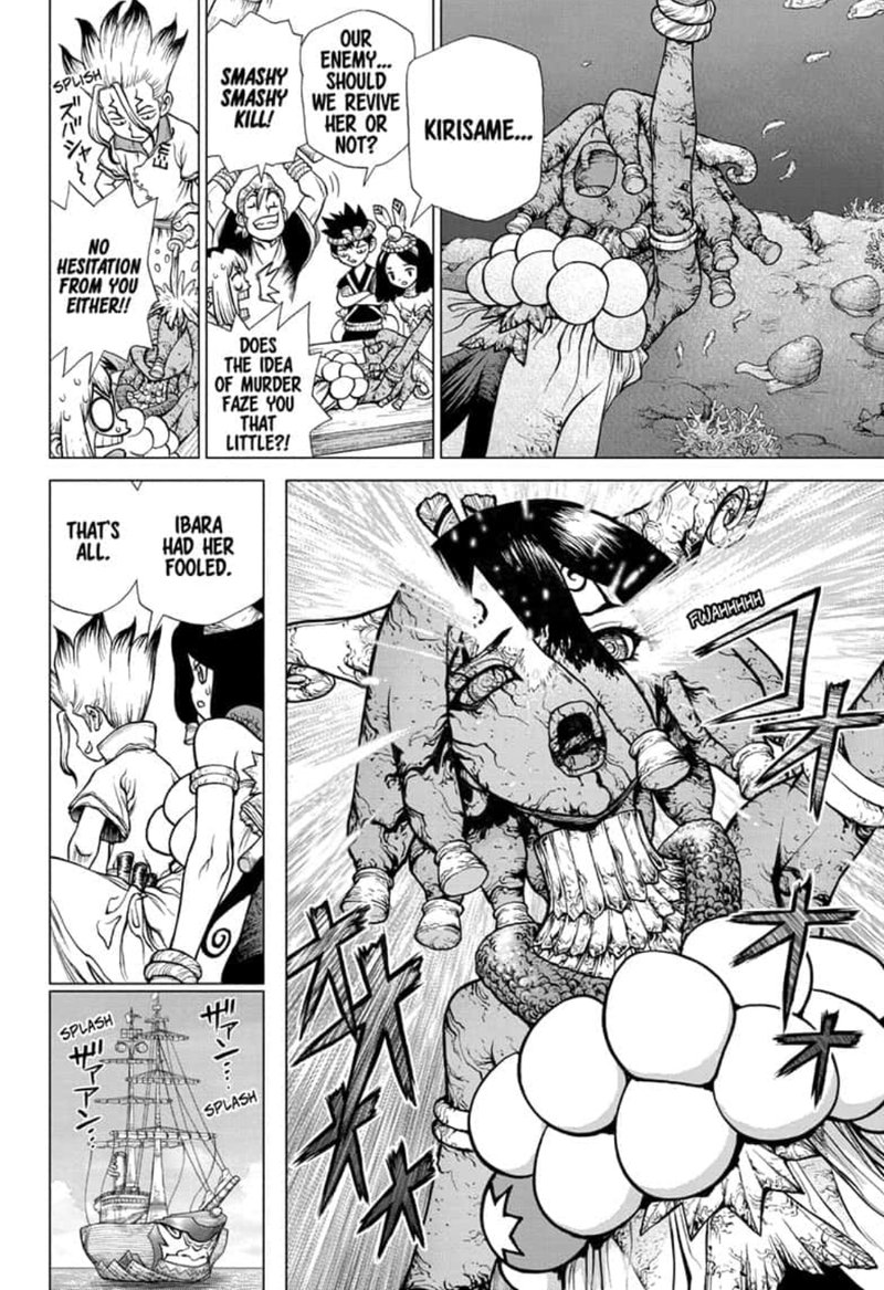 Dr. Stone Manga Chapter 138 page 8 - Epilogue of Part 3 (End of Part 3) scene