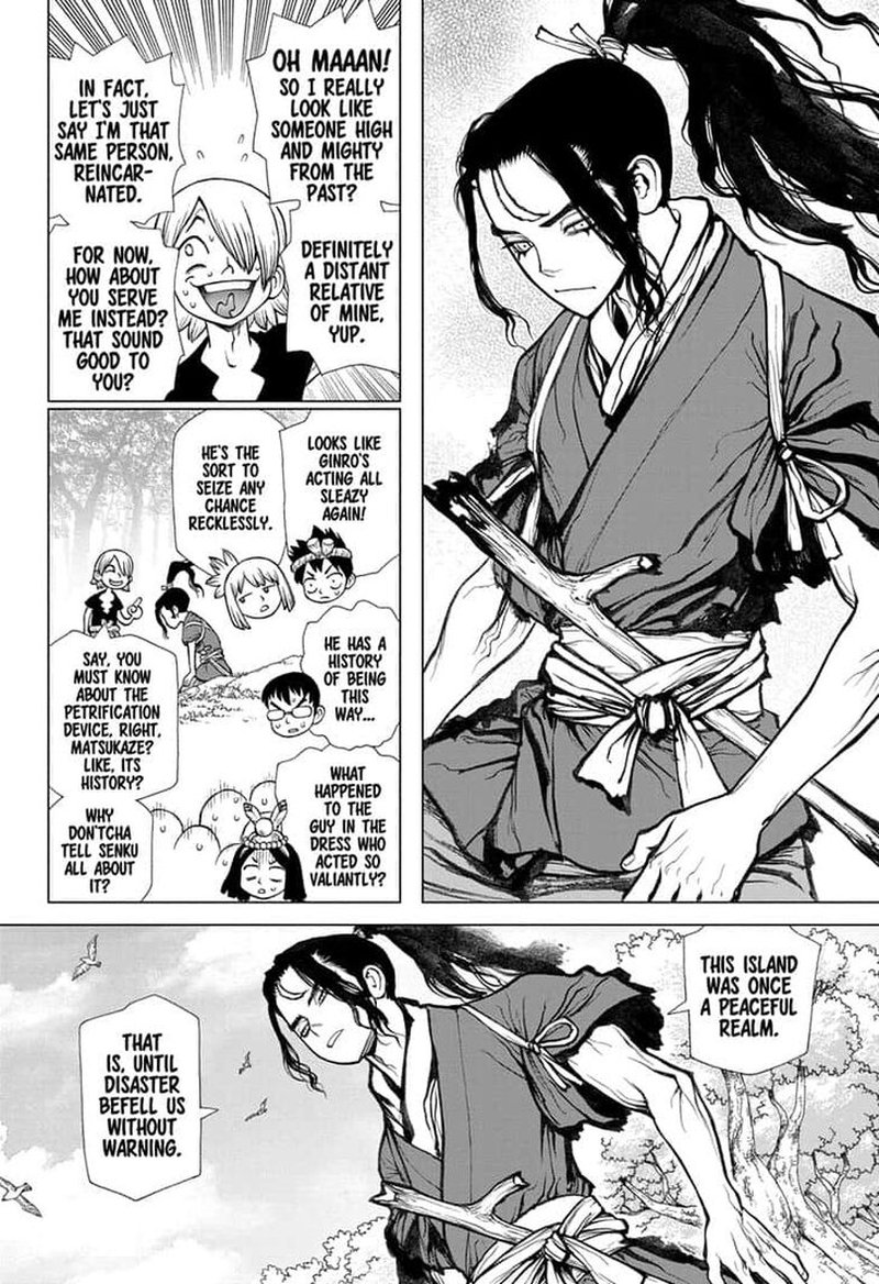 Dr. Stone Manga Chapter 139 page 12 - First Dream scene