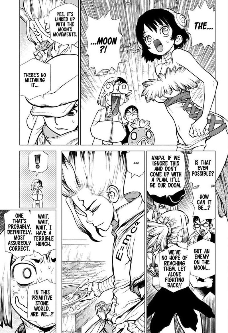 Dr. Stone Manga Chapter 139 page 17 - First Dream scene