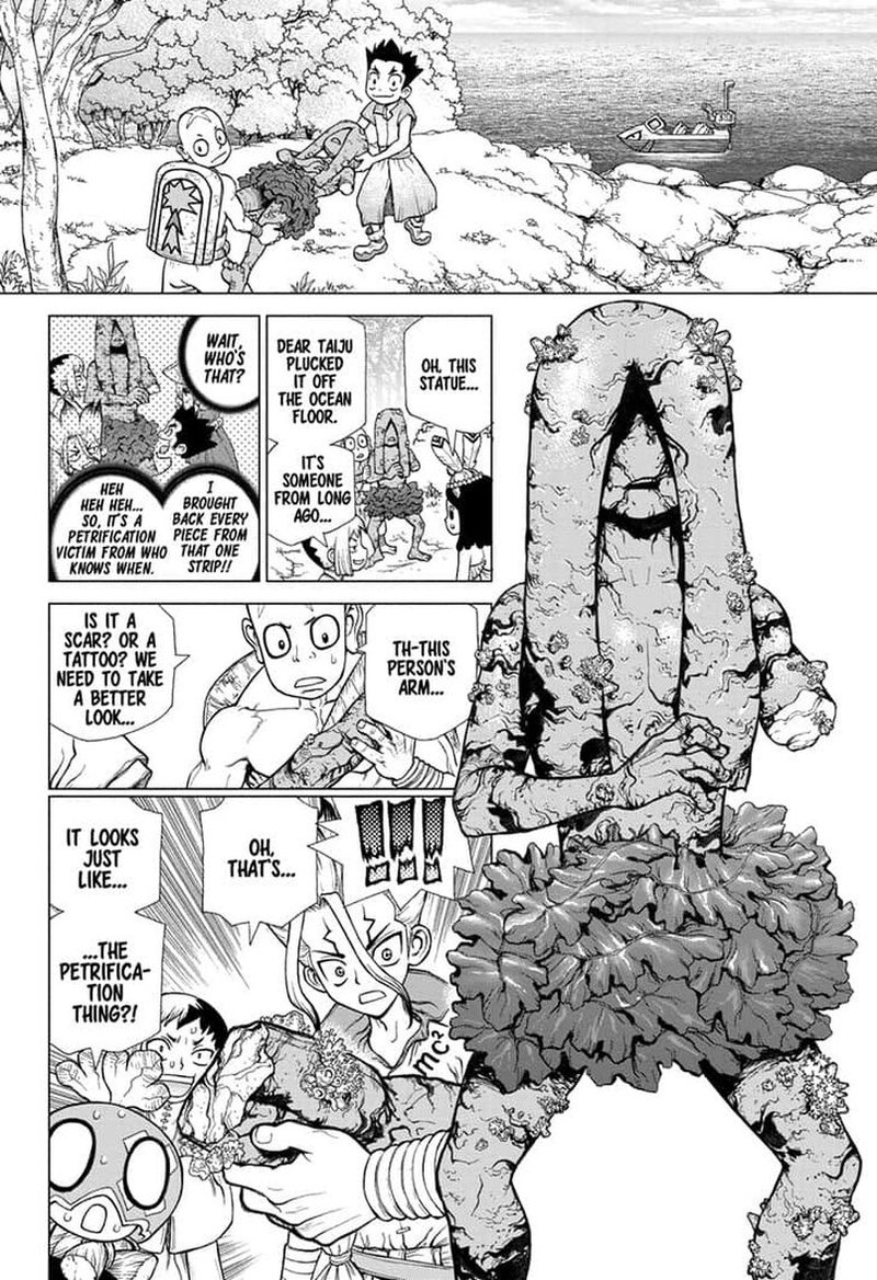Dr. Stone Manga Chapter 139 page 7 - First Dream scene