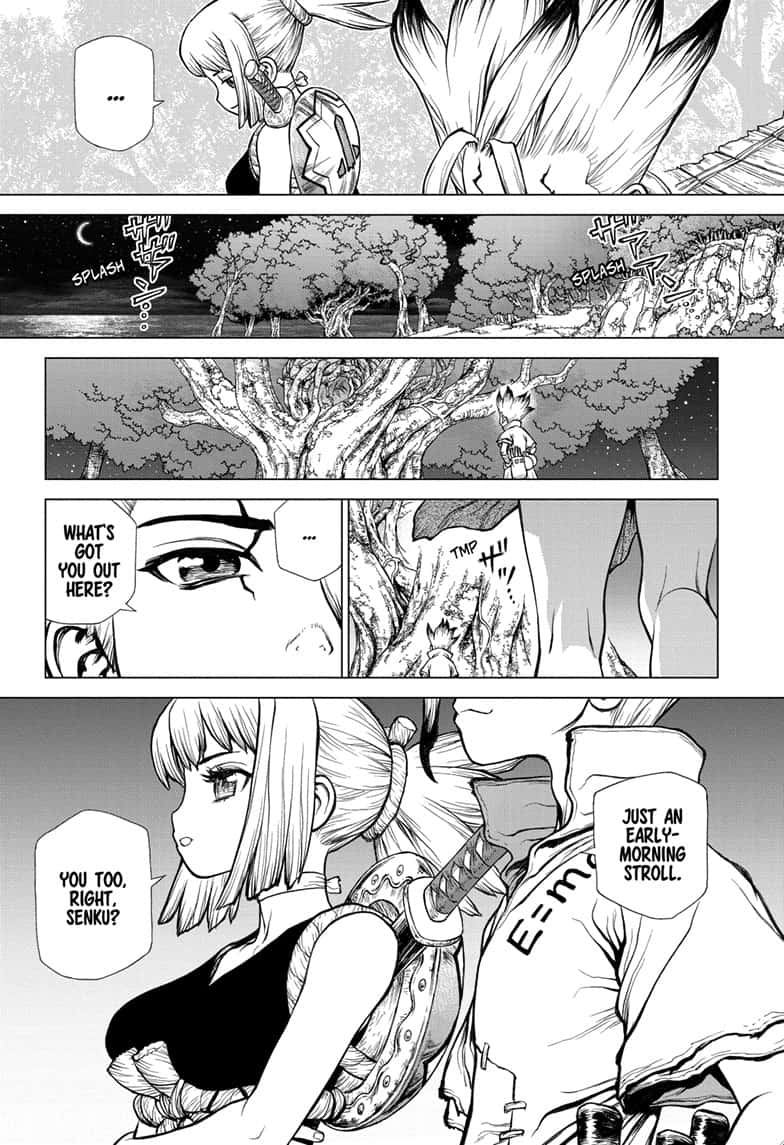 Dr. Stone Manga Chapter 140 page 6 - New-World Pilots scene