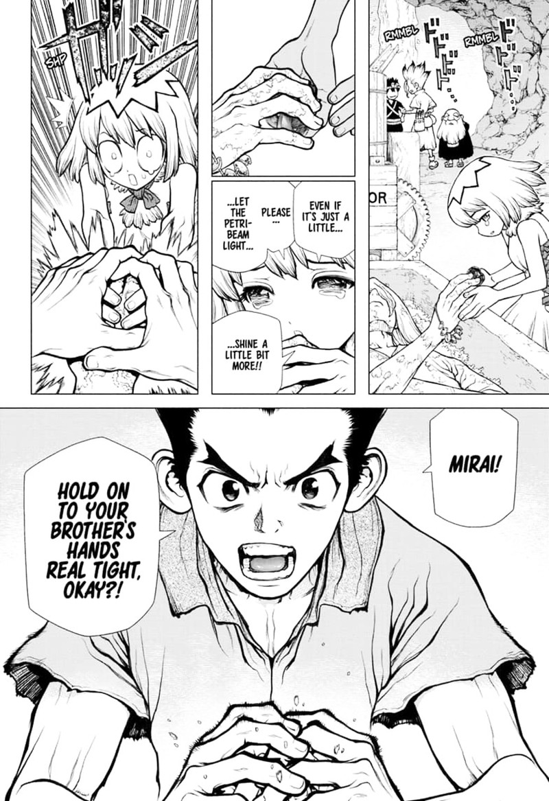 Dr. Stone Manga Chapter 141 page 7 - First Team scene