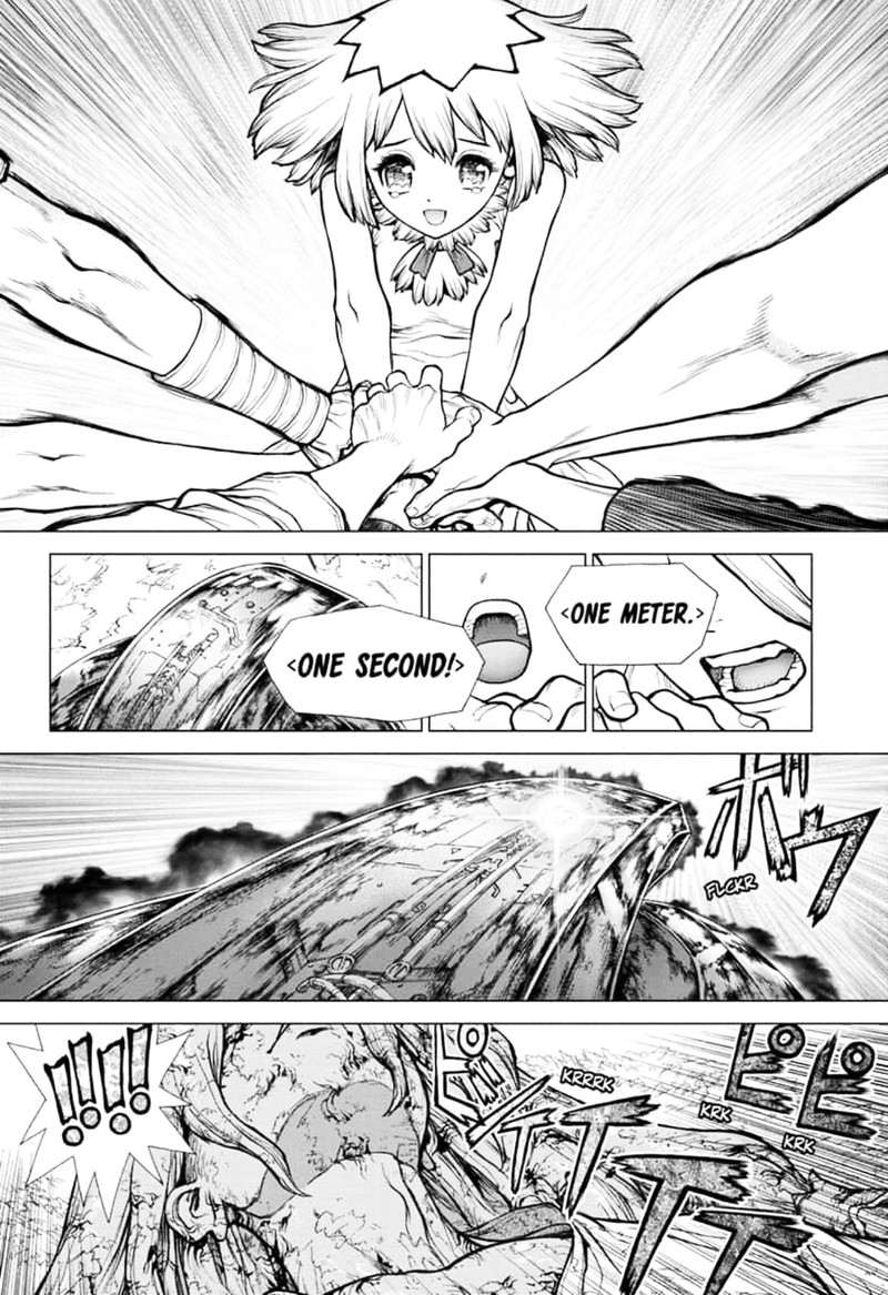 Dr. Stone Manga Chapter 141 page 9 - First Team scene