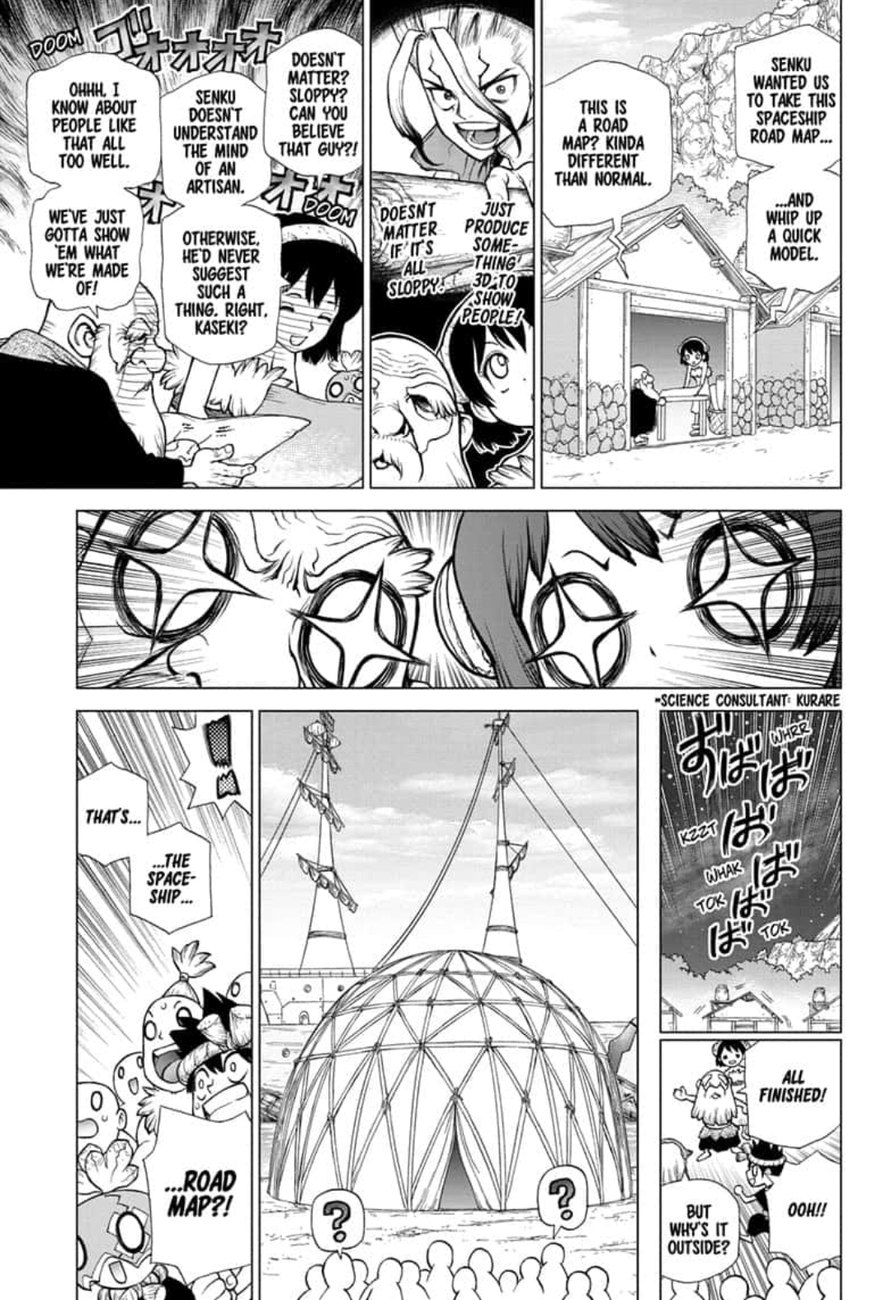 Dr. Stone Manga Chapter 142 page 5 - World Power scene