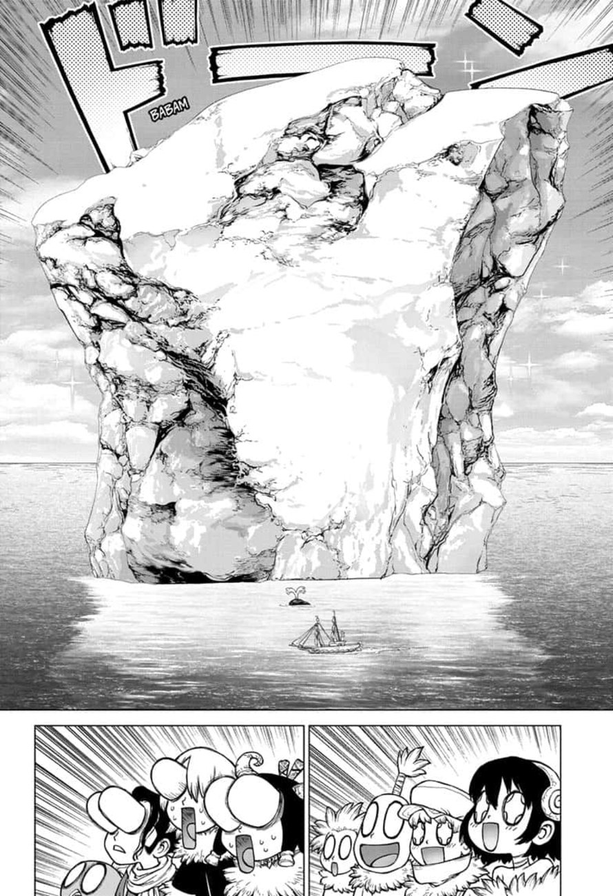Dr. Stone Manga Chapter 147 page 17 - Science Journey scene