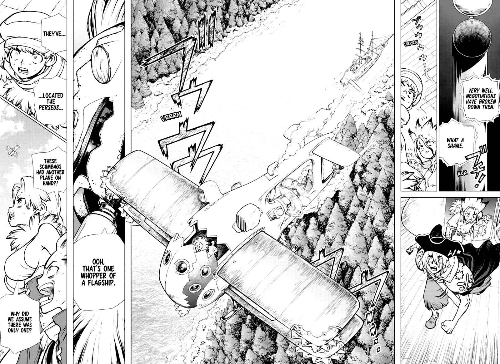 Dr. Stone Manga Chapter 152 page 16 - Doctor vs Doctor scene