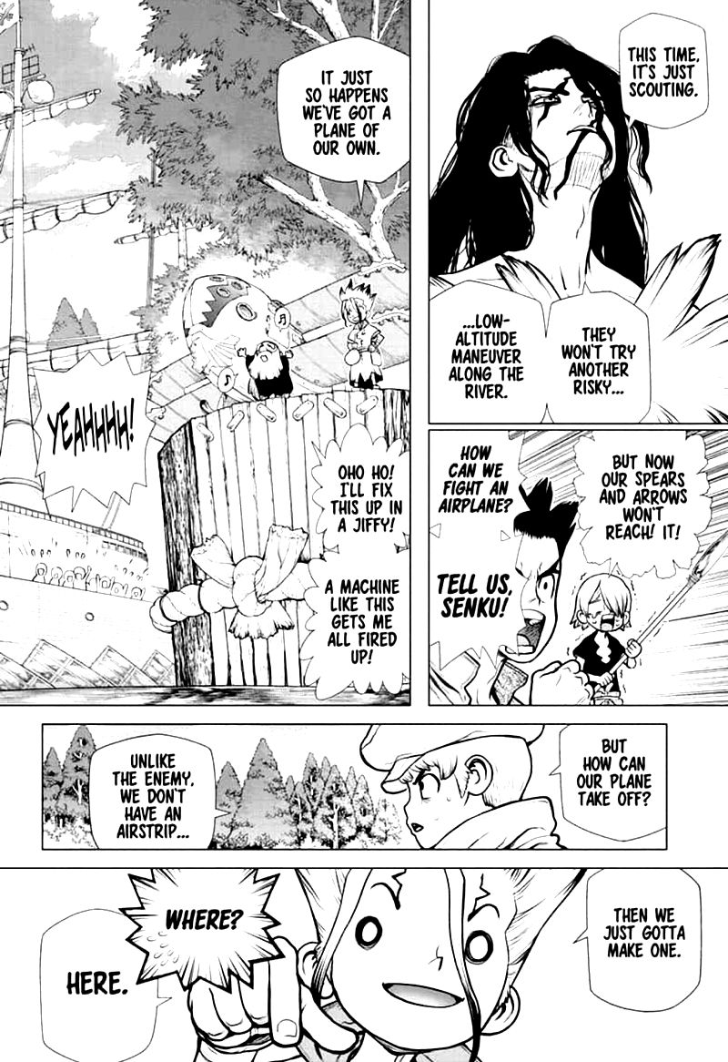 Dr. Stone Manga Chapter 152 page 17 - Doctor vs Doctor scene