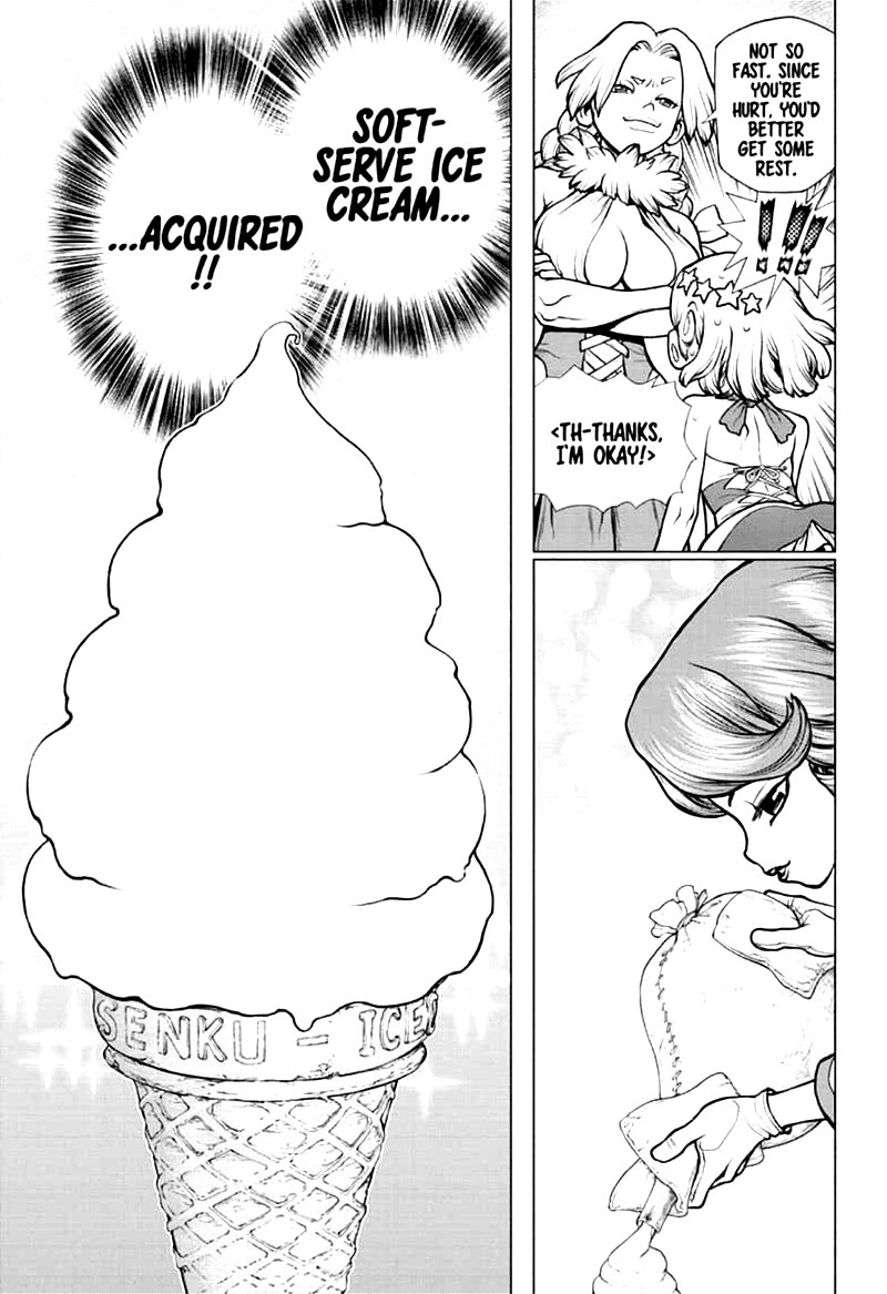 Dr. Stone Manga Chapter 155 page 13 - Science is Elegant scene