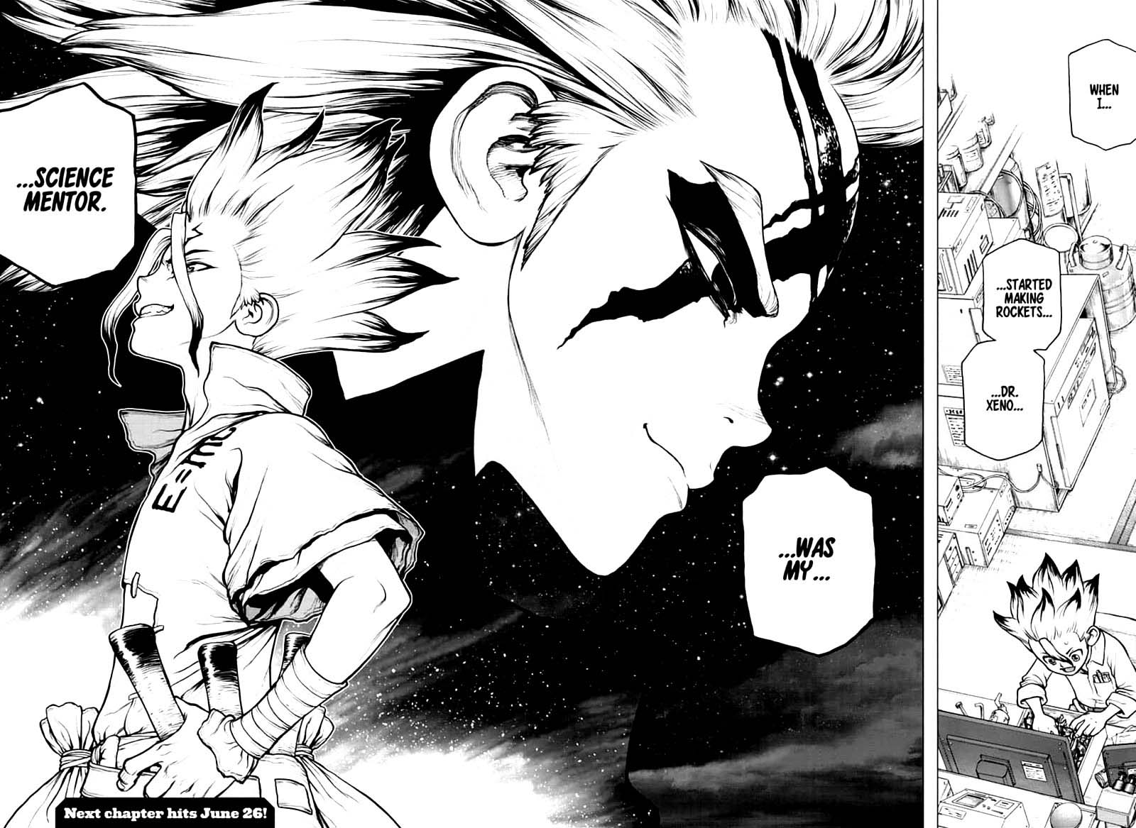 Dr. Stone Manga Chapter 155 page 16 - Science is Elegant scene