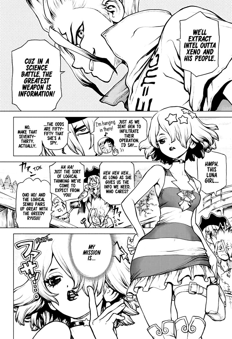 Dr. Stone Manga Chapter 155 page 4 - Science is Elegant scene